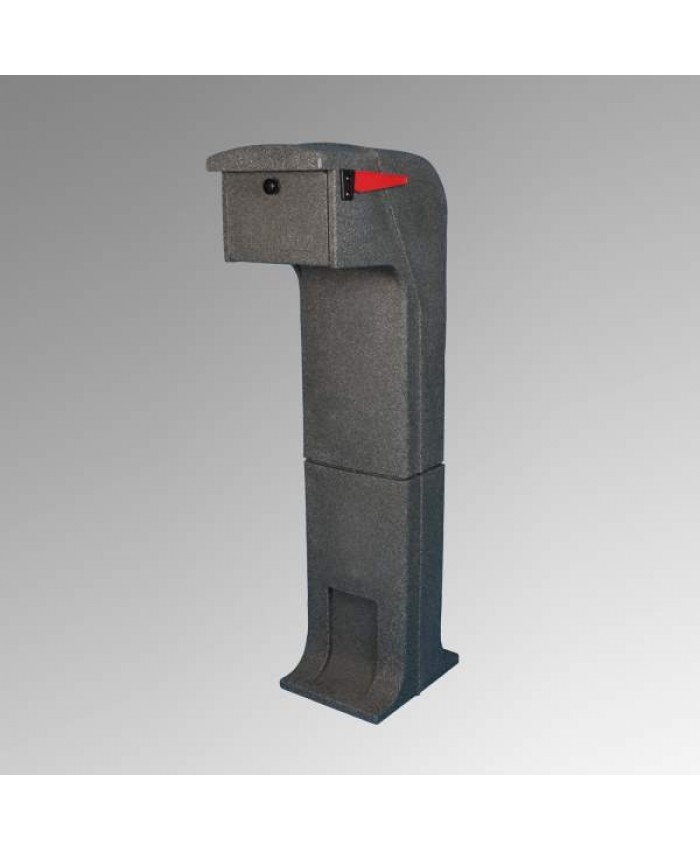 Mail Gator Theft Resistant Mailbox Charcoal