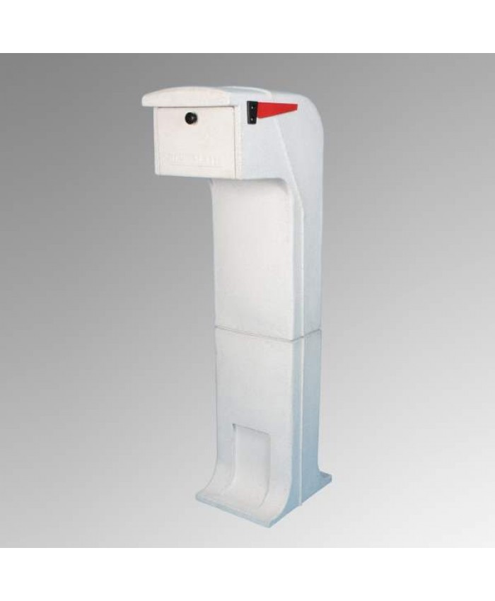 Mail Gator Theft Resistant Mailbox White